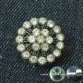 fashion metal buttons with crystal, elegant style buttons